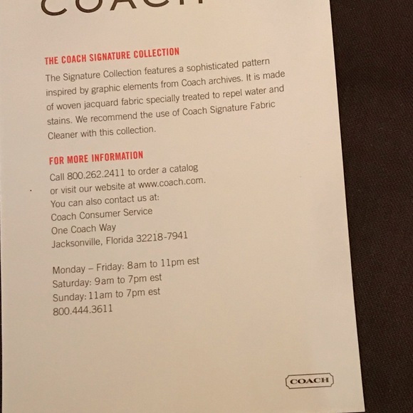 NWT Coach Signature Collection Stunning Bag - Picture 7 of 7